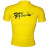 Body Glove Junior’s Basic Short Sleeve Rash Guard (Yellow, 4/7X)