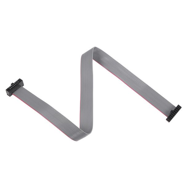 DMiotech 2 Pack Long 20CM 1.27MM Flat Ribbon Cable IDC 14 Pin Connector