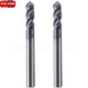 2Pcs 4 Flute 90 Degree 3/16" x 5/8 "x 2" Solid Carbide Drill Mill - AlTiN Coated