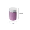 Fackelmann 43911 Coarse Dispenser 8 CM Light Blue/Pink