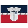 Personalized Baseball Jersey Laminated Placemat w/Name and Number