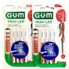 GUM Proxabrush Travler 4 Interdental Brushes Ref: 1314 0.8 mm (2)