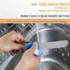 Small Offset Icing Spatula Cake Decorating Tools & Food Garnishing Tweezers 4pc