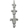 Ekena Millwork 5 1/8"W x 13"H x 1"P Milton Drop Onlay