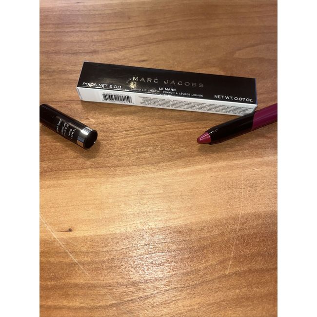 Marc Jacobs Le Marc Liquid Lip Crayon "360 Plum N Get It" 0.07 fl oz. **NIB**