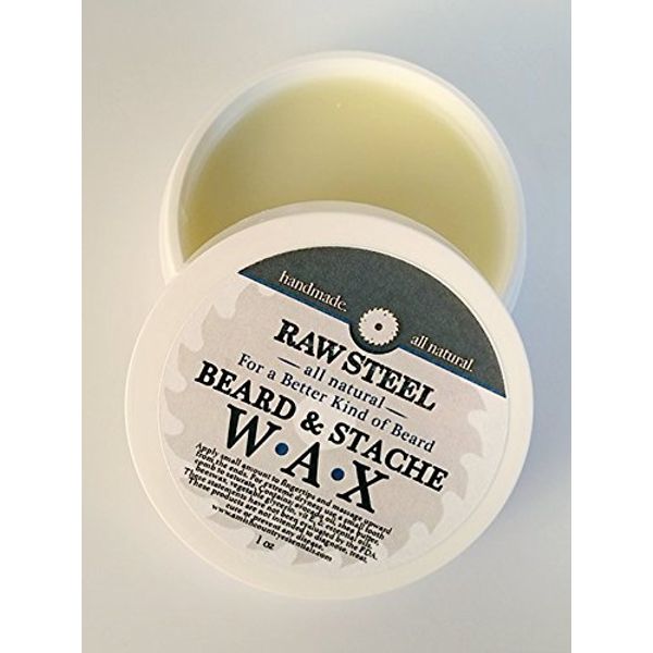 Raw Steel | Beard & Stache Wax 1oz