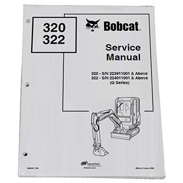 Bobcat 320, 322 Workshop Repair Manual