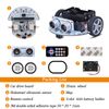 HOLASMART microbit Mini Car Kit Compatible with BBC Micro:bit V2 and V1,STEM Educational Coing Project for School Student（Without Micro:bit and AAA Battery）
