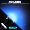 Blue LED Rock Round Button Lights For Truck Eagle Eye Side Marker Lights Lamp