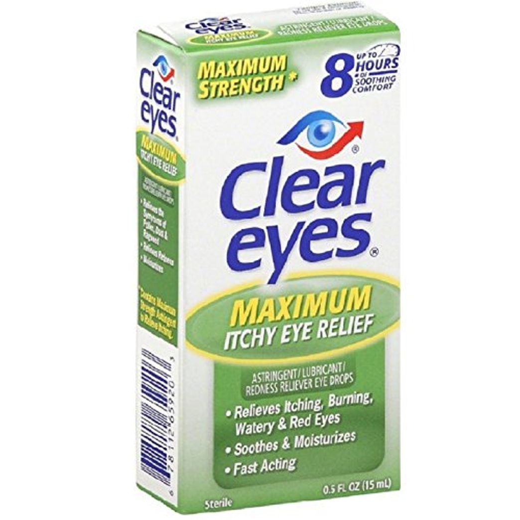 Clear Eyes Redness Relief Handy Pocket Pal, 0.2 Fluid Ounce (Pack of 4)