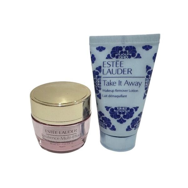 Estee Lauder Resilience Multi-Effect Face & Neck W/ Makeup Remover Lotion NWOB