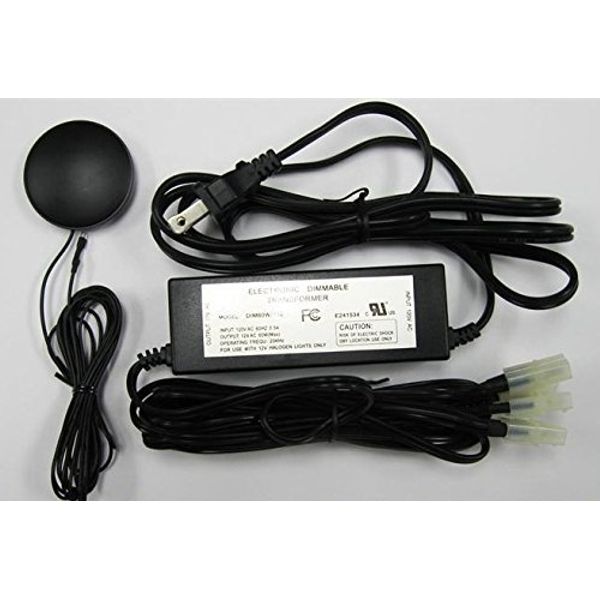 Touch Dimmer/Transformer 12 Volts 60 Watt 3-Level Dimming - DIM60W-120
