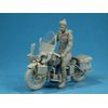 MiniArt Models 1/35 U.S. Military Policeman with Motorcycle Model Kit