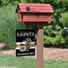 Saints Throwback Retro Vintage Garden Flag Double Sided Banner