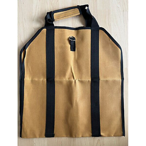 Firewood Log Carrier Bag Heavy Duty Waxed Canvas Tote waxed Tools