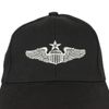 Epic Militaria US Senior Pilot Baseball Cap in Black