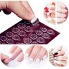 YFFSFDC Double Sided Tape for Nails, Super Strong Double-Sided Tape, Nail Adhesive, Tip Art Fake Nails, DIY Jelly Nail Art Sticker Decals, Set of 20