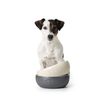 Hunter Ceramic Bowl for Dogs and Cats, 350 ml, White