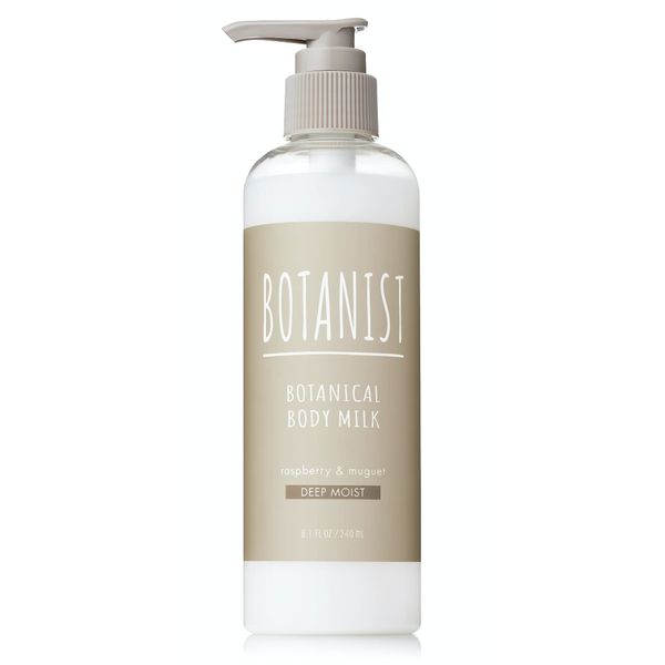 BOTANIST Botanical Body Milk, Deep Moist, 8.5 fl oz (240 ml), Renewal, Plant-Derived Body Care, Smooth, Moisturizing, Non-Silicone, Moisturizing, Amino Acids