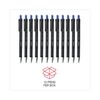 UNIVERSAL Ballpoint Pen, Retractable, Medium 1 Mm, Blue Ink, Blue Barrel, Dozen