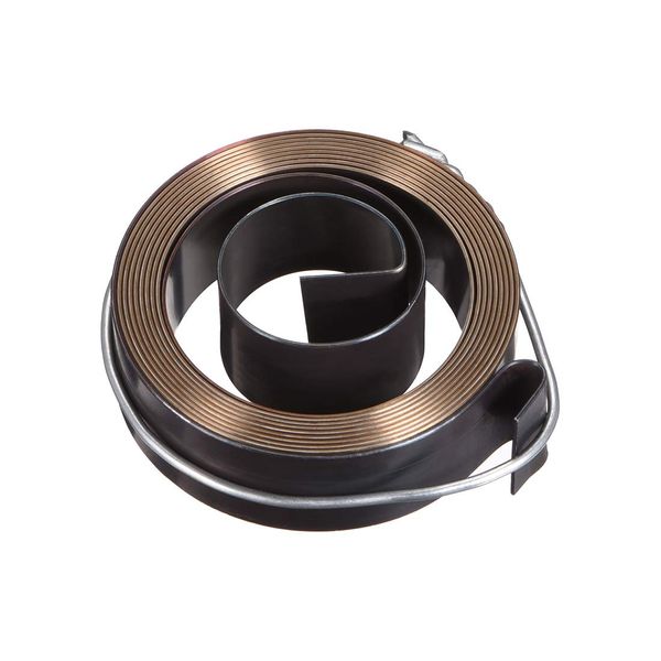 sourcing map Drill Press Return Spring, Quill Spring Feed Return Coil Spring Assembly, 5Ft Long, 52 x 16 x 0.7mm