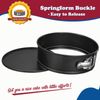 Hiware 9 Inch Non-stick Cheesecake Pan Springform Pan with Removable Bottom/Leakproof - Black