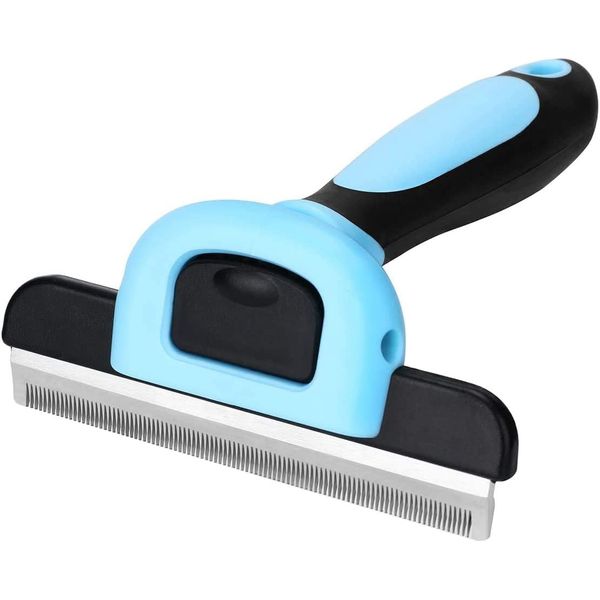 Pet Grooming Brush Deshedding Tool Dog Cat Brush Dematting Comb Removing Loose Hair Reduces Shedding In Minutes