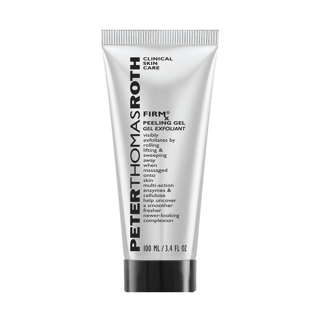 Peter Thomas Roth | FIRMx Peeling Gel | Exfoliant for Dry and Flaky Skin, Enzymes and Cellulose Help Remove Impurities and Unclog Pores 3.4 Fl Oz (Pack of 1)