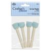 Crafters Choice Pack of 4 Sponge Crafting Tools Sponge Stippler Set