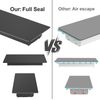 5 Pack Magnetic Vent Covers Home Floor Wall & Ceiling Vent Register 5.5'' X 12''