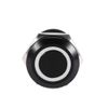 Keenso LED Button Switch, Car 12V 2A 12mm LED Light Momentary Push Button Switch On/Off Latch Button Switch (White) car switch