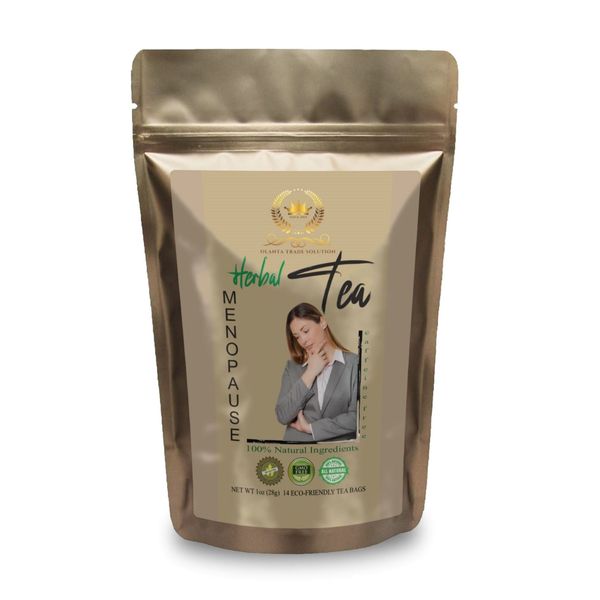 Red Clover, Cinnamon - MENOPAUSE HERBAL NATURAL TEA - Menopause Support Tea - 1
