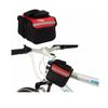 Bicycle Frame Pannier Double Sided Sport Bag (Red-black)