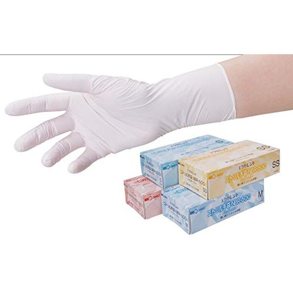 Excellent Nitrile Gloves PF NBR-600 (100 Maiiri) M Sanko Chemical Industry