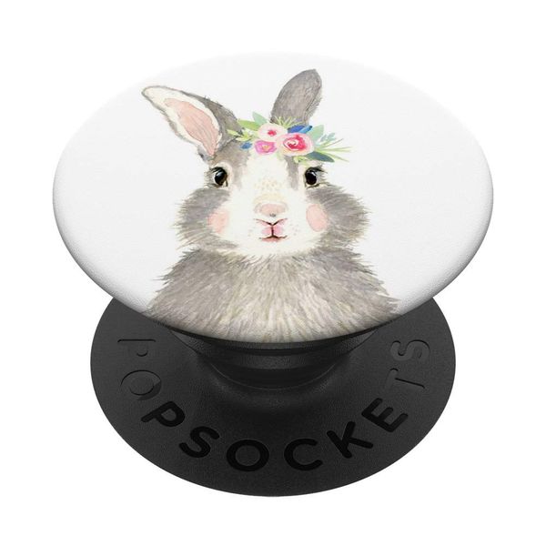 PopSockets Cute-bunny-rabbit PopSockets PopGrip: Swappable Grip for Phones & Tablets