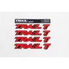 Trail One Components Crockett Handlebar Decal Kit - Red