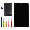 [with Frame] Vvsialeek New LCD Touch Screen Digitizer Assembly for Tab M8 4th [6.2 inch] with Technical Repair Tools Kit- Fingerprint Function