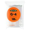 Uni-Pack (Polybags with Zipper) (100 Pieces), transparent