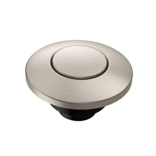 Moen Disposal Air Switch Button Only AS-4201-SRS, Spot Resist Stainless