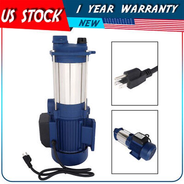 1.5HP 1100W 1" SHALLOW WELL JET WATER PUMP BOOSTER GARDEN SPRINKLER 220V