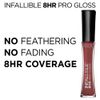 Loreal Paris Infallible 6HR Neverfail Lipgloss - 105 Petal