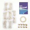 Gift Republic DIY Personalised Macrame Kit Gift Tin, White, One Size