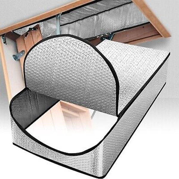 Attic Access Door Pull Down Stairs Stairway Cover Insulation Tent  25"x54"x11"