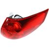 Evan-Fischer Tail Light Assembly Compatible with 2006-2010 Toyota Sienna Outer Passenger Side