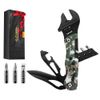 FLISSA 13-in-1 Multi Tool Wrench Multitool Adjustable Wrench EDC Knife w/Sheath