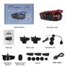 Motorcycle Helmet Headset Bluetooth 5.3 Speaker Waterproof Hands-Free w/ Mic New