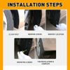 4 Universal Car Front Rear Mud Flaps Splash Guard Fenders Mudguards w/Hardware A