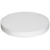 Oasis Supply Dummy Round Cake, 8" x 1", White