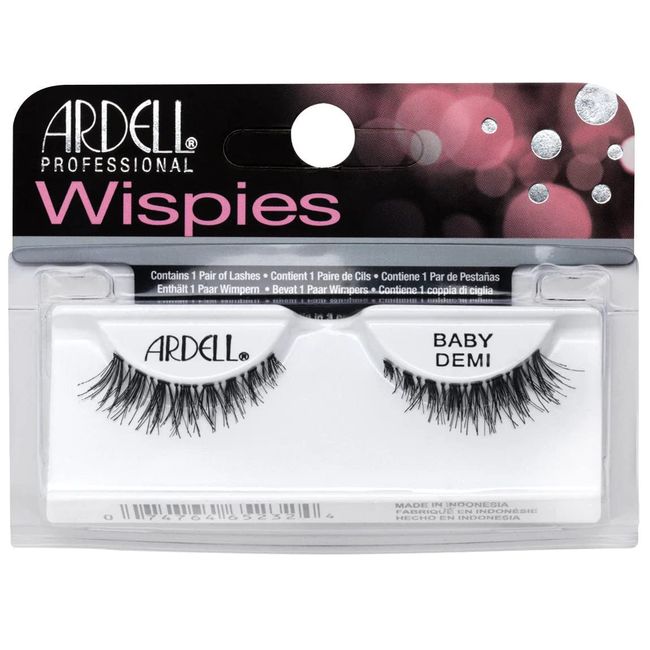 Ardell Eye Lashes Baby Demi Wispies, Black (65232)