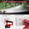 Cordless LED Work Light for Milwaukee 18V Battery 9 inch 40W 4200LM Flashlight